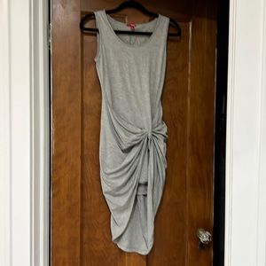 Bongo grey hi-lo dress